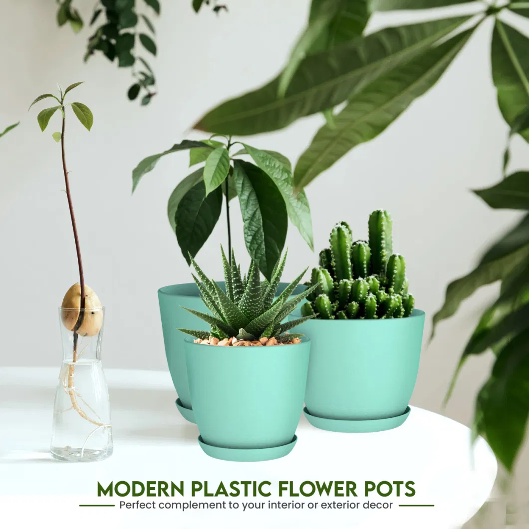 Plant Pots Indoor Drainage Decorative Planter Planters Succulents Cactus Flower Pots