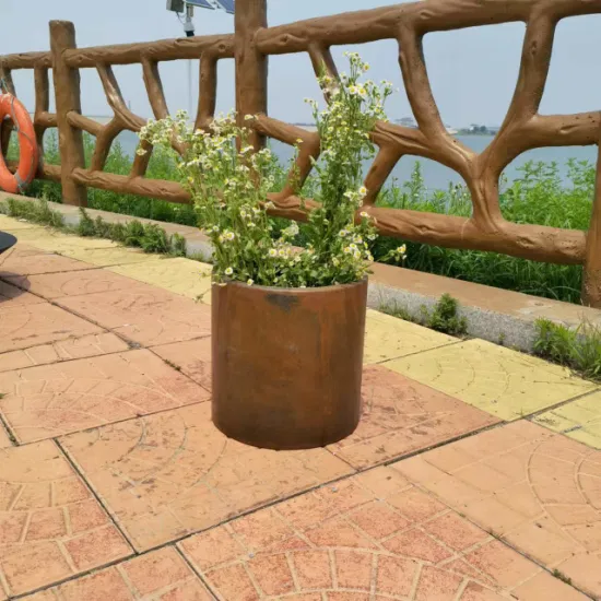 도매 금속 간단한 집 데스크탑 장식 꽃 냄비 화분/공장 도매 화분